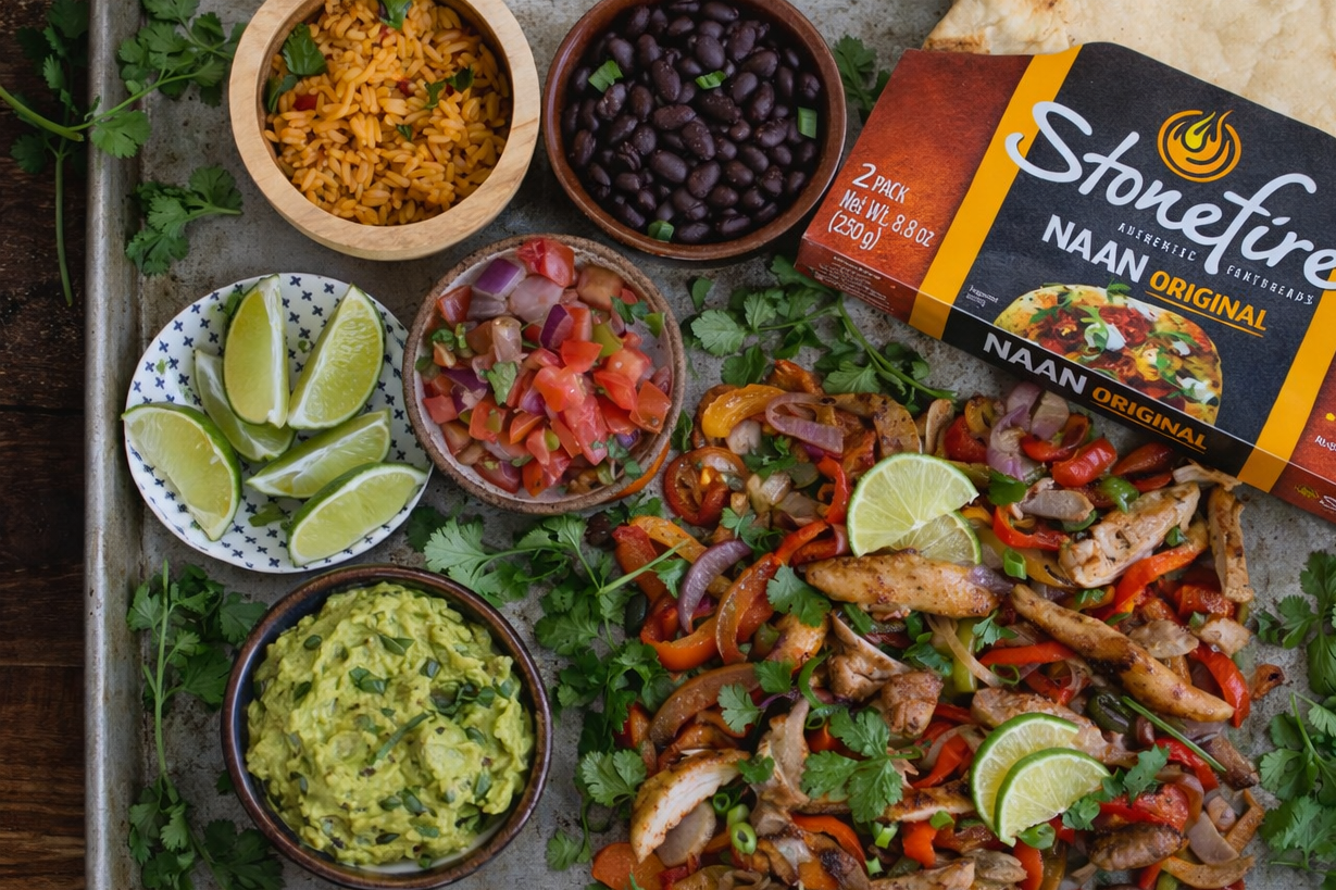 Sheet Pan Fiesta Chicken - Stonefire Authentic Flatbreads