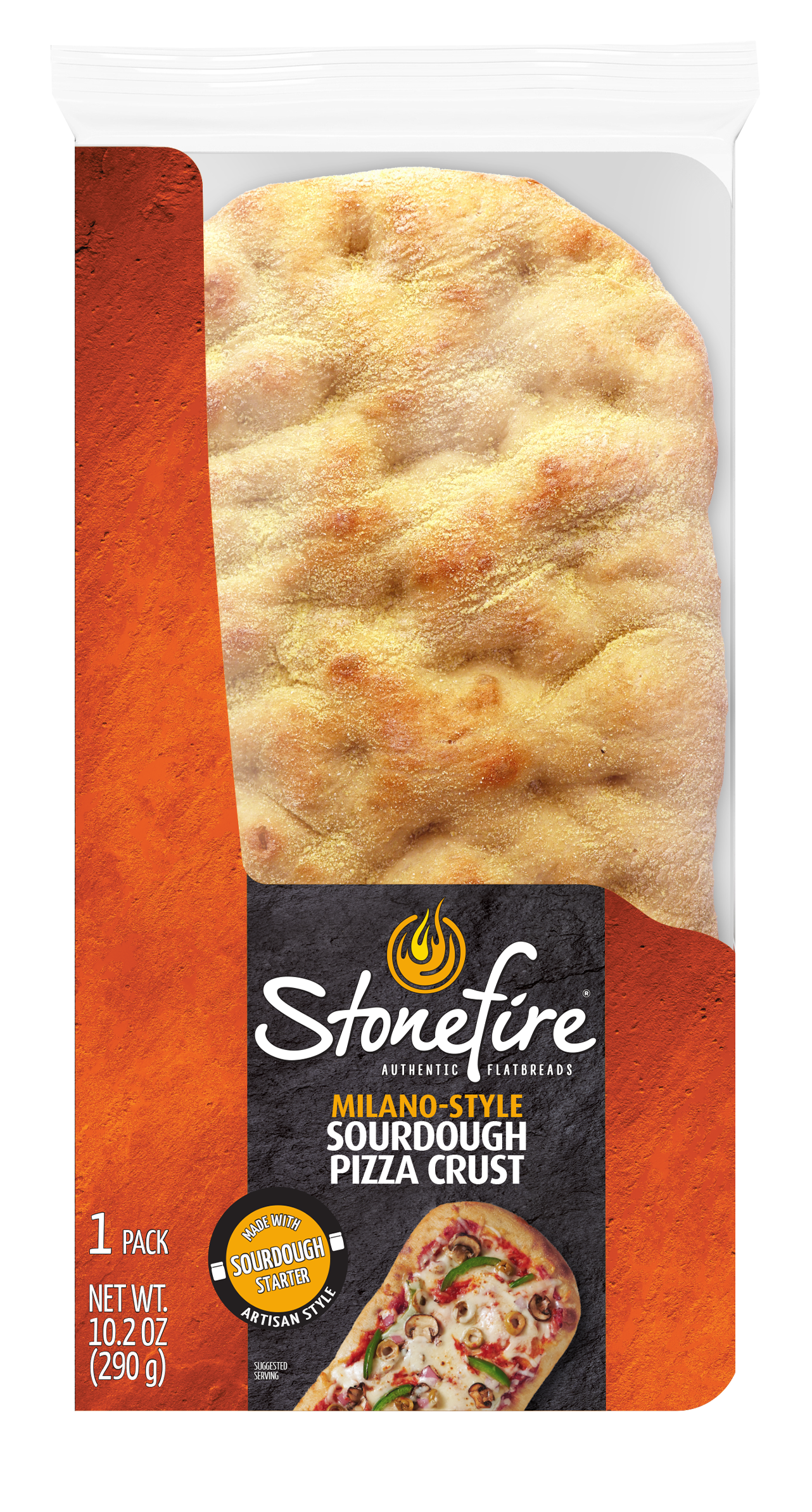 Milano-Style Sourdough Pizza Crust – Stonefire Authentic Flatbreads