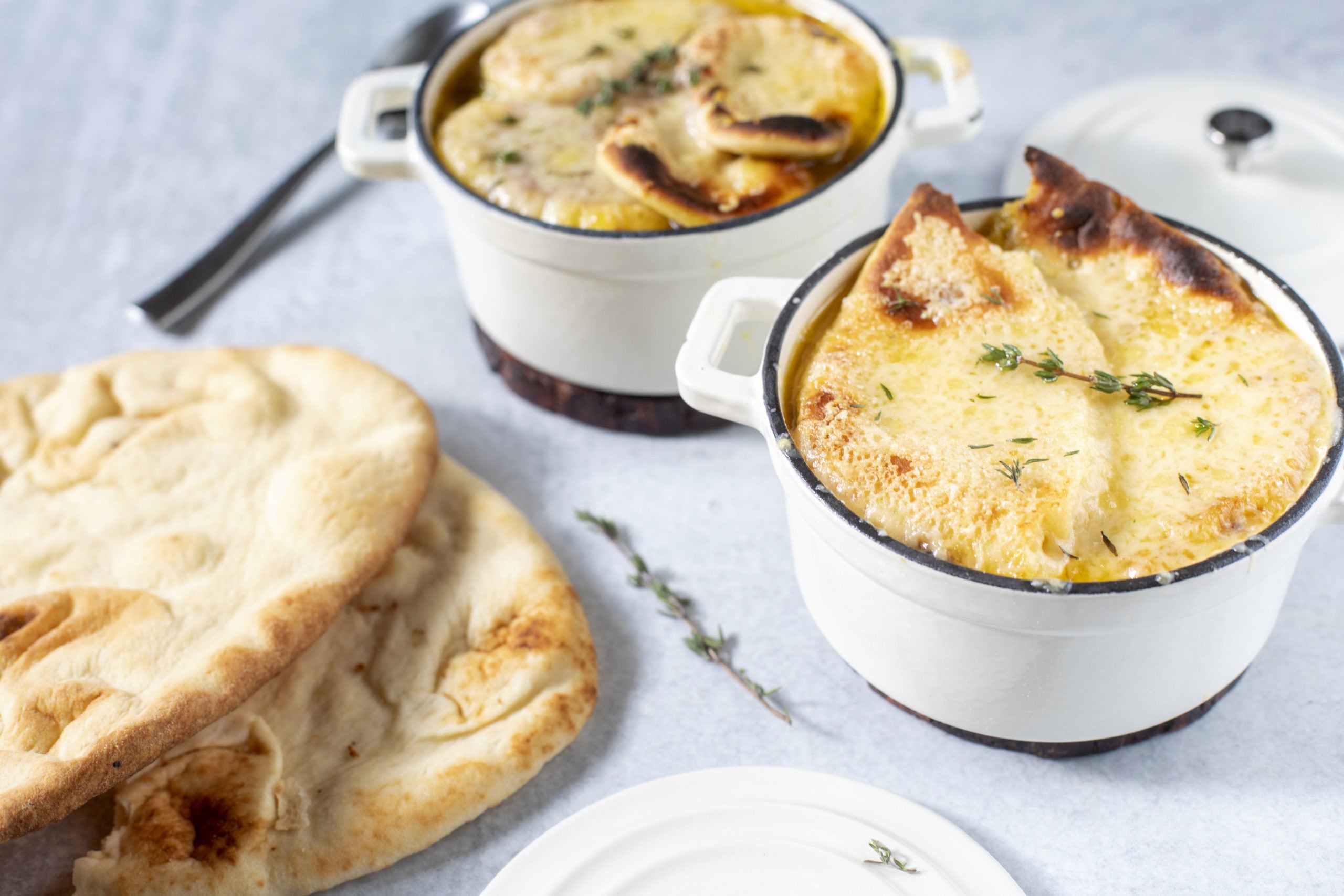 French Onion Soup with Stonefire® Naan