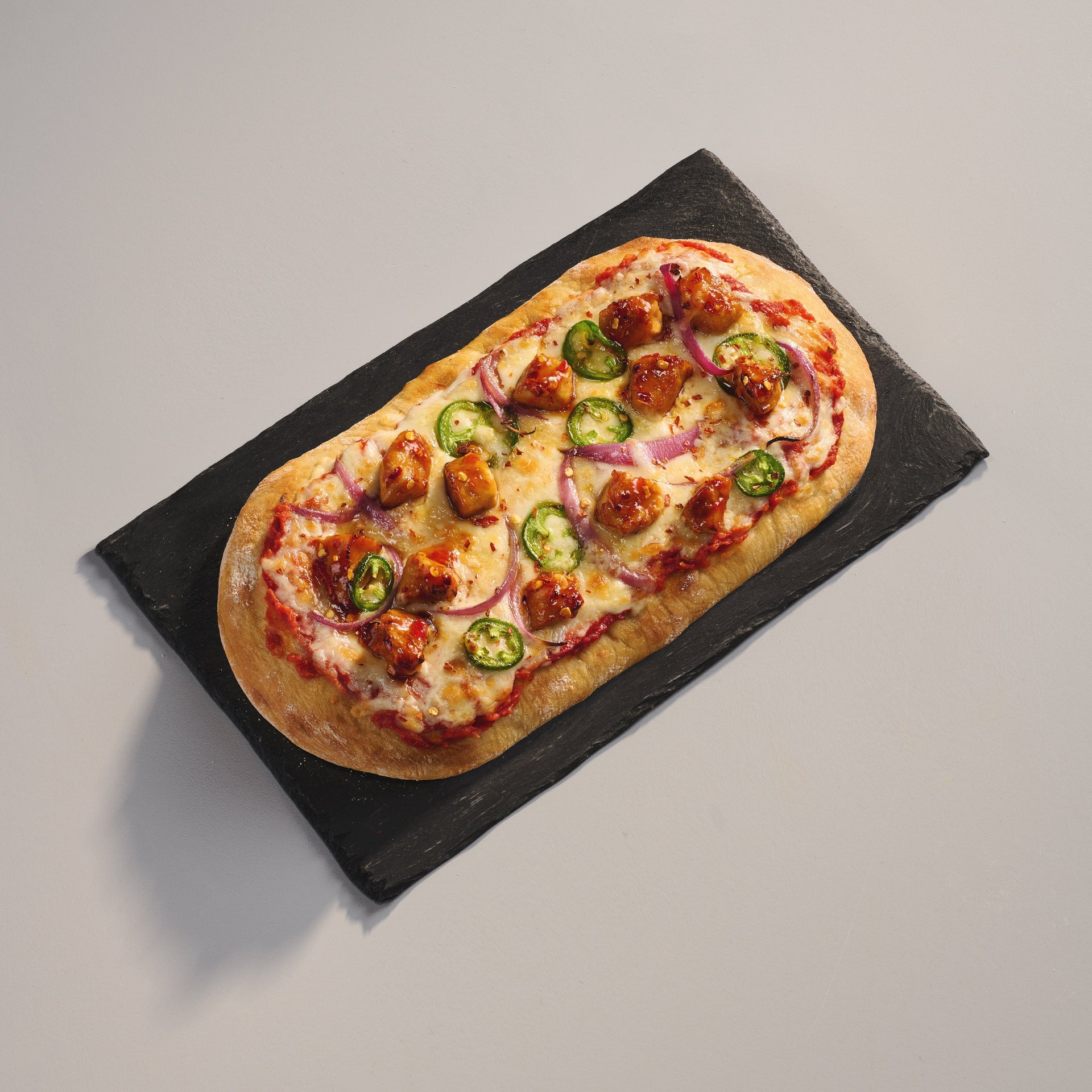 Spicy Chicken Milano-Style Sourdough Pizza