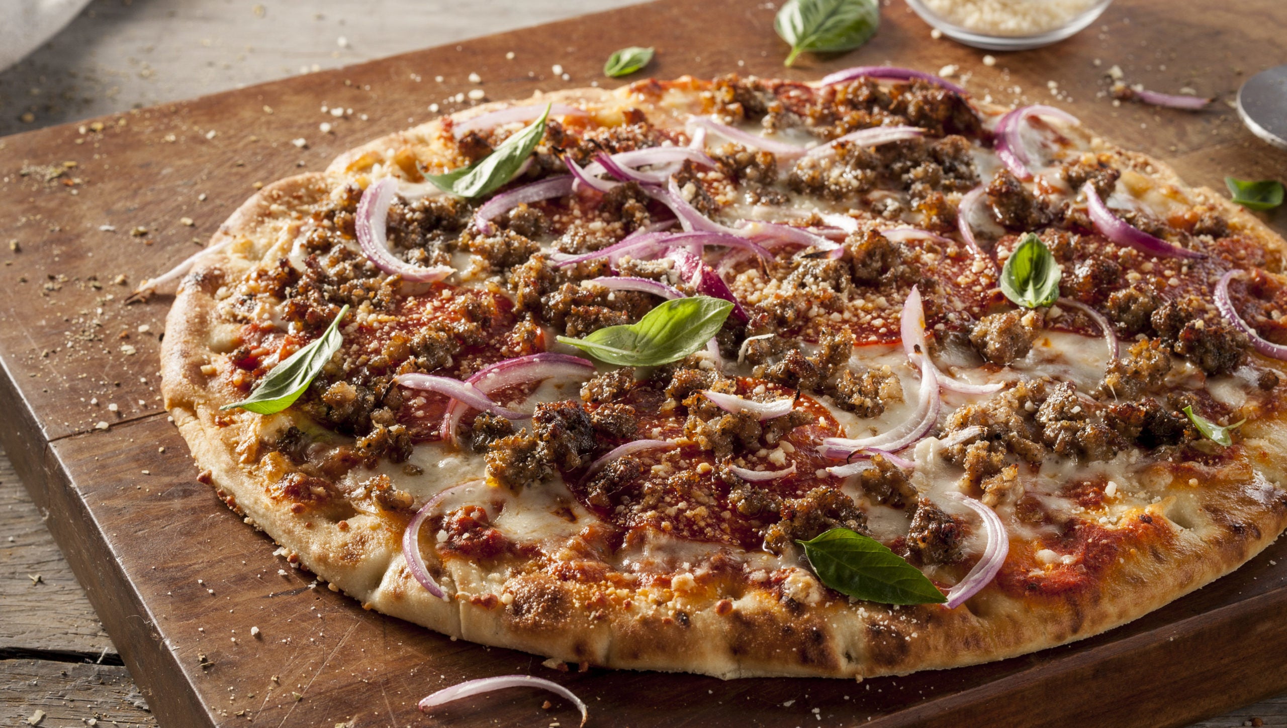 We’re In Love With The Calabrese Pizza