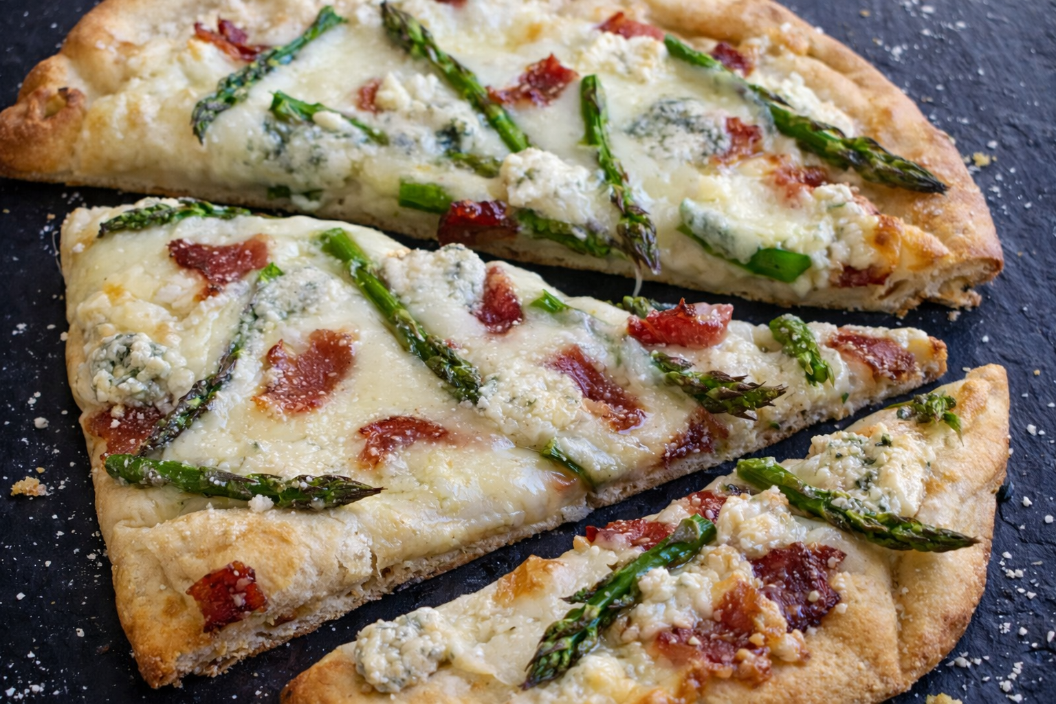 Blue Cheese Naan Pizza