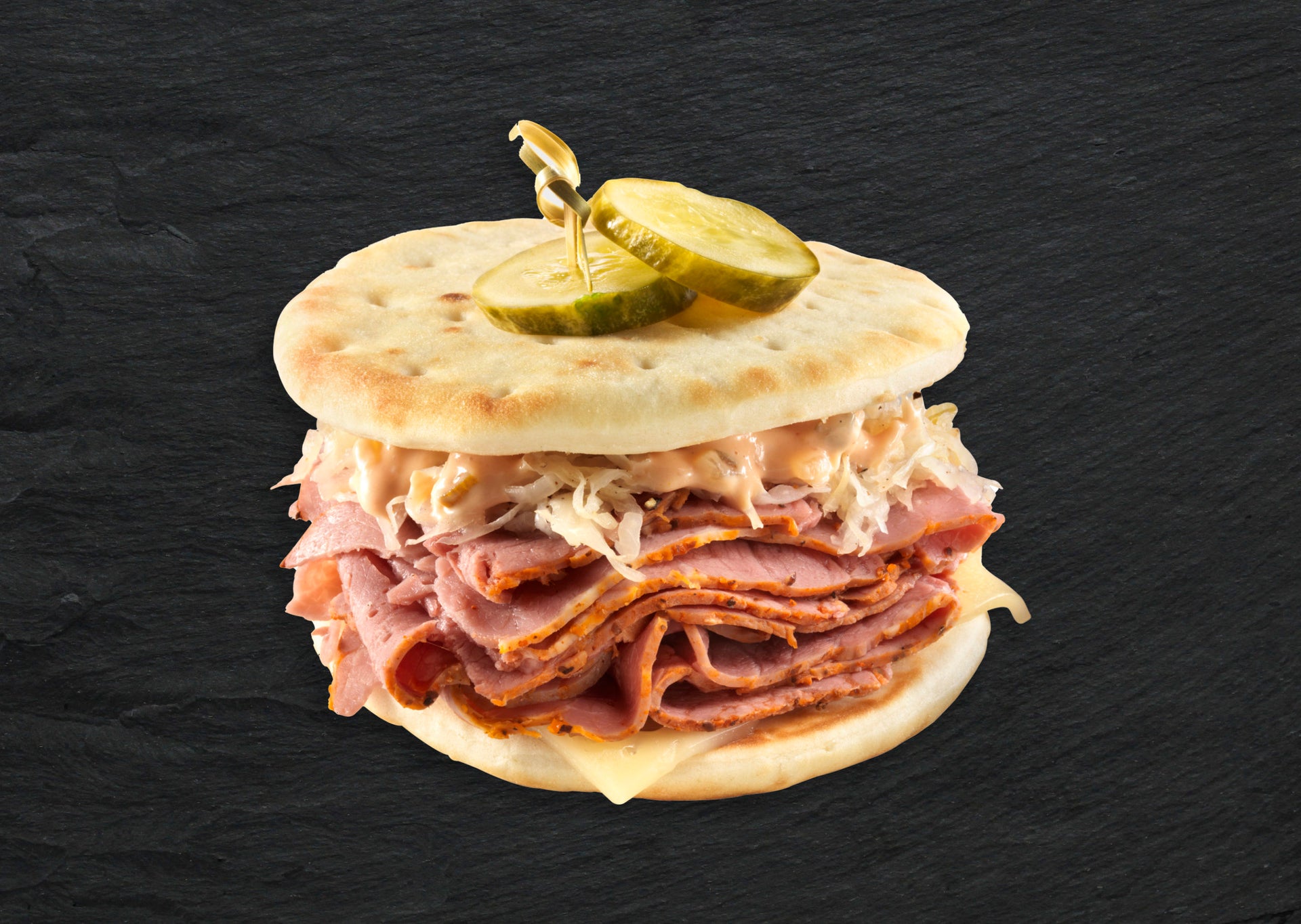 Caramelized Onion Naan Round