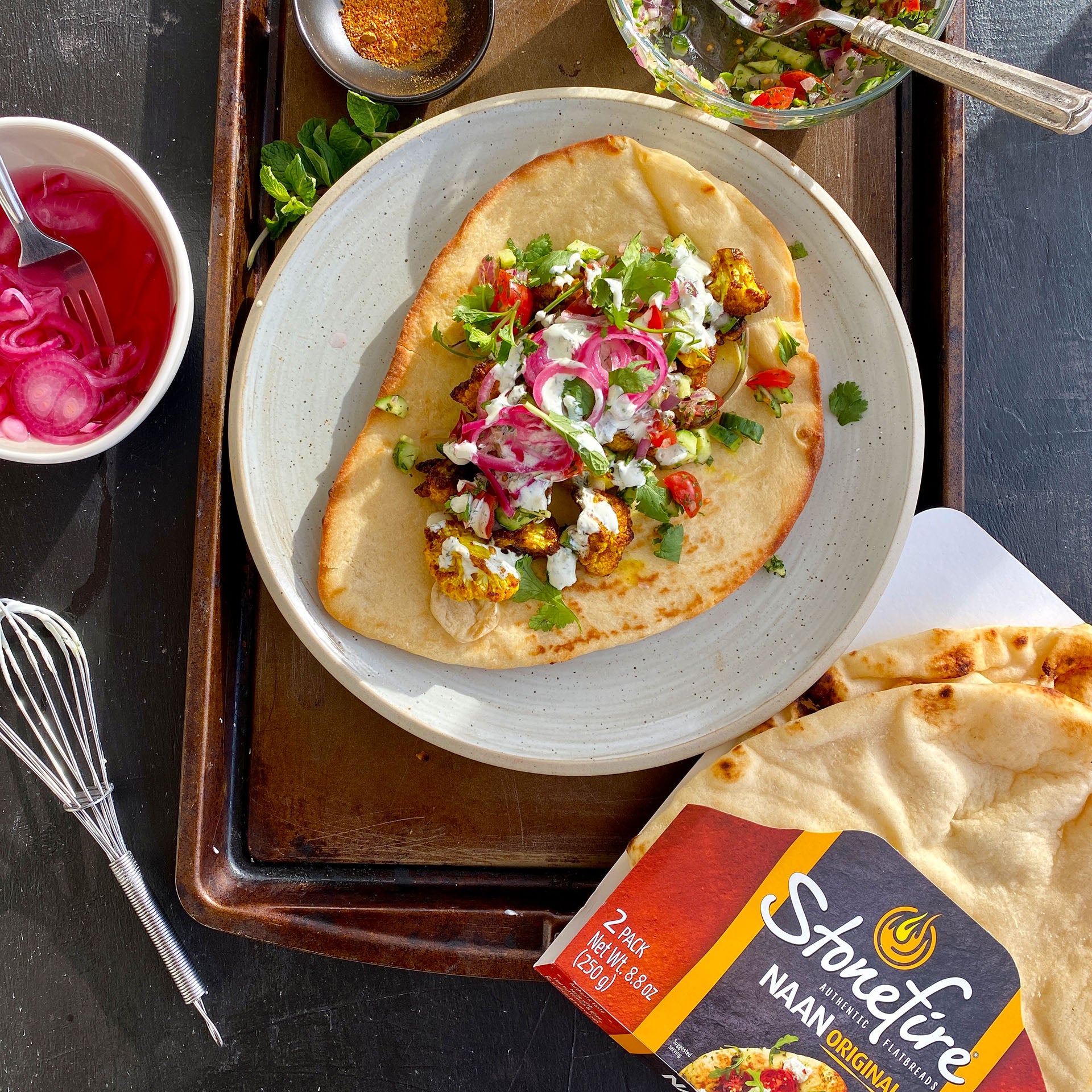 Cauliflower Shawarma Wraps