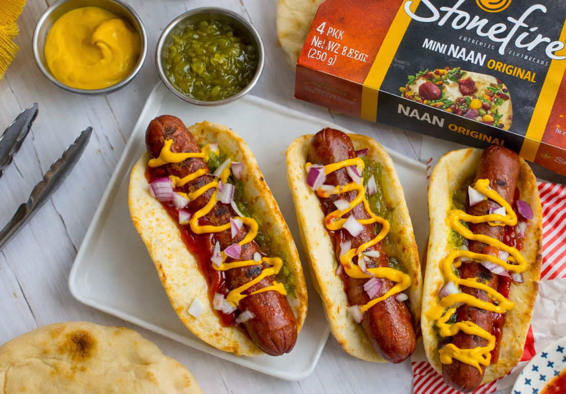 Classic Naan Hot Dog