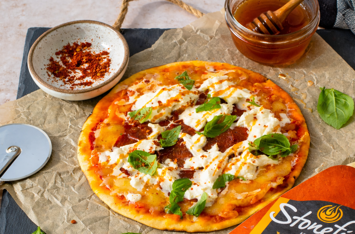 Pepperoni Hot Honey Pizza