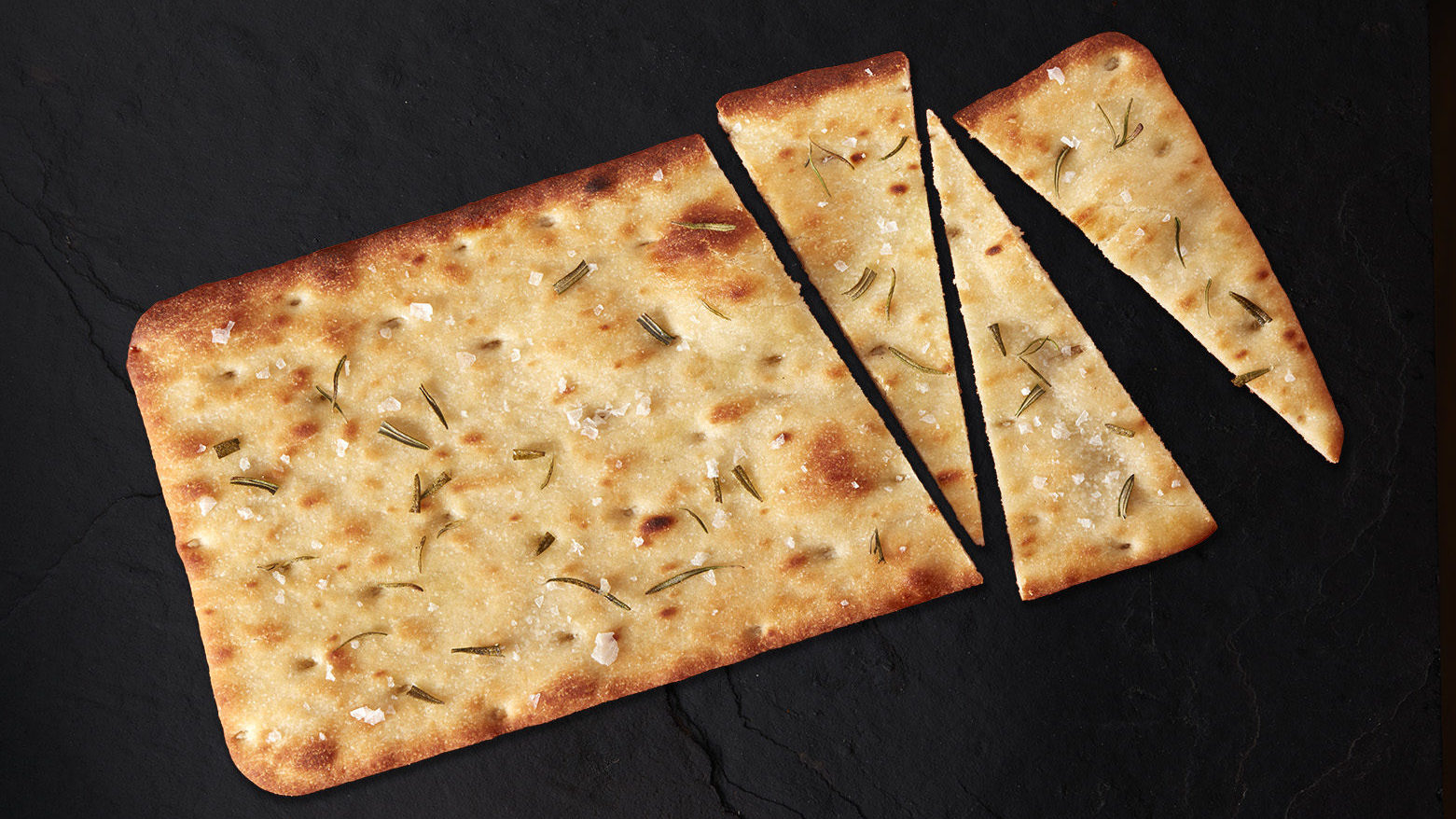 Rosemary, Olive Oil and Sea Salt Flatbread