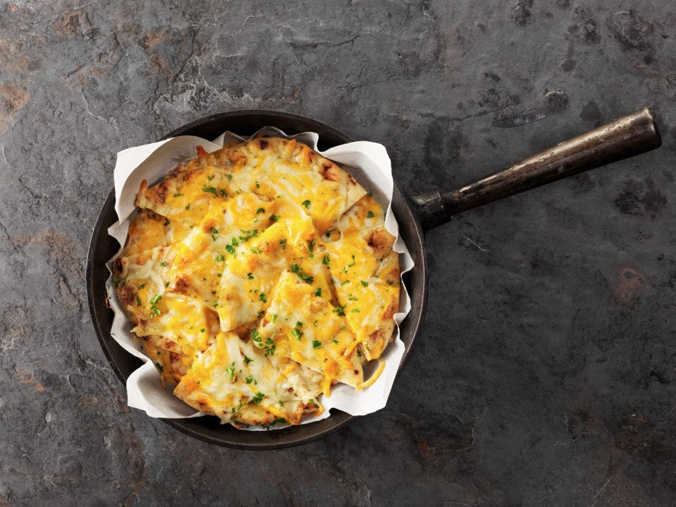 Cheesy Pull Apart Garlic Mini Naan