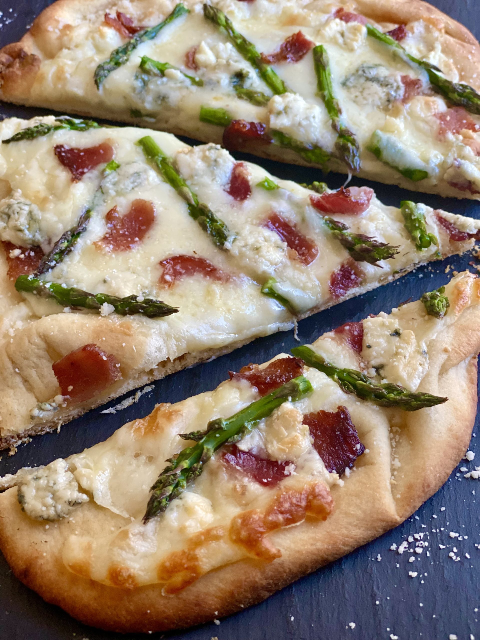 Blue Cheese Naan Pizza