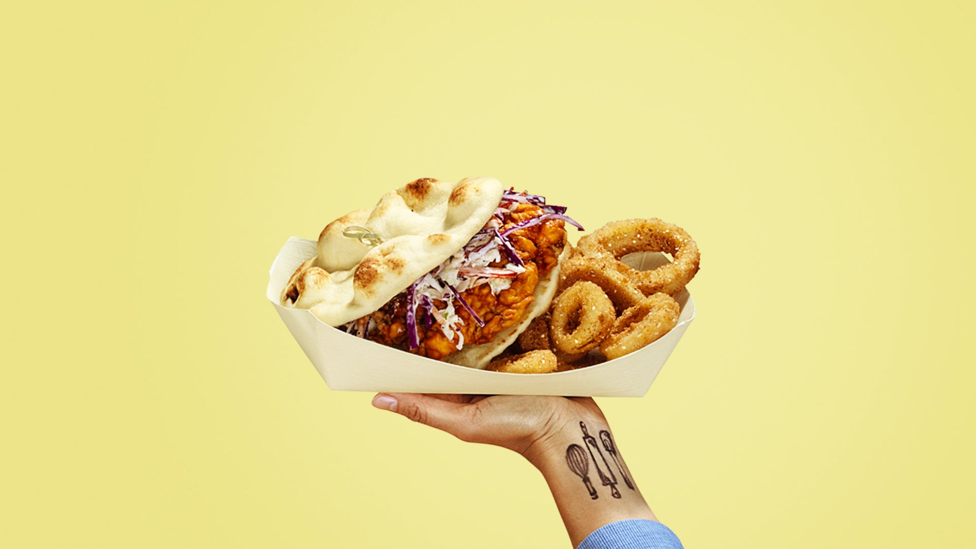 Korean BBQ Flatbread