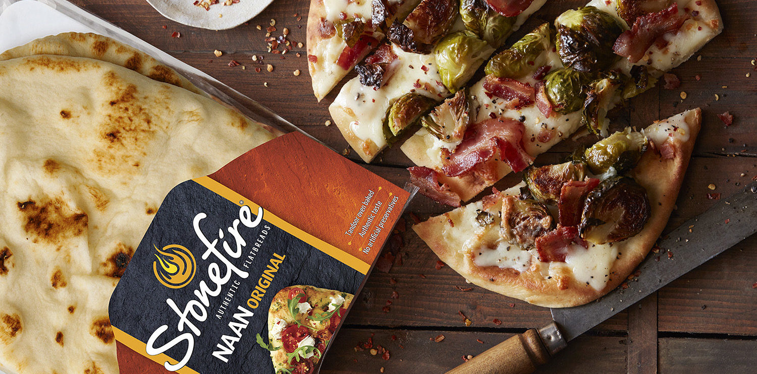 Bacon Brussels Flatbread