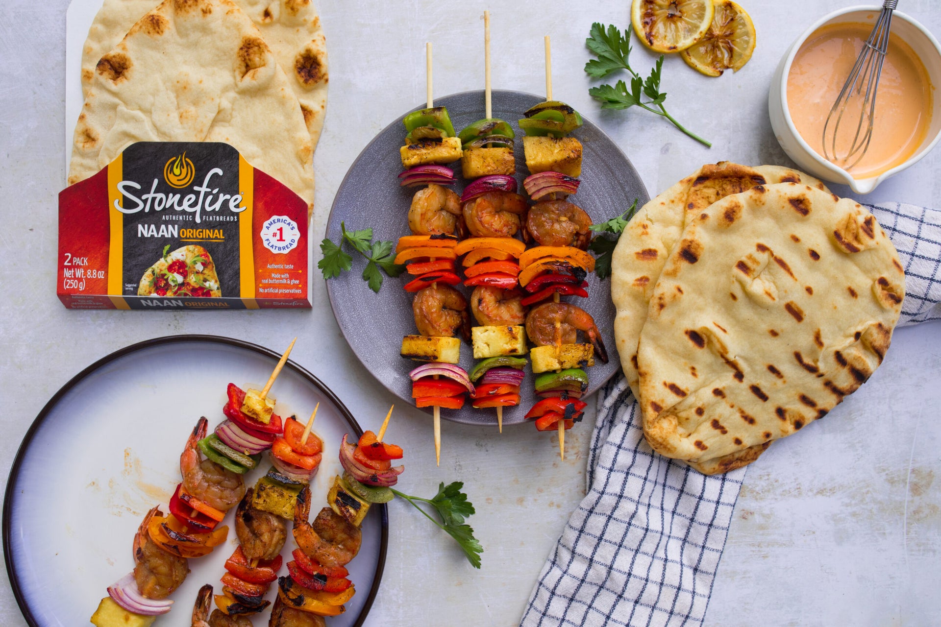 Grilled Shrimp Skewers