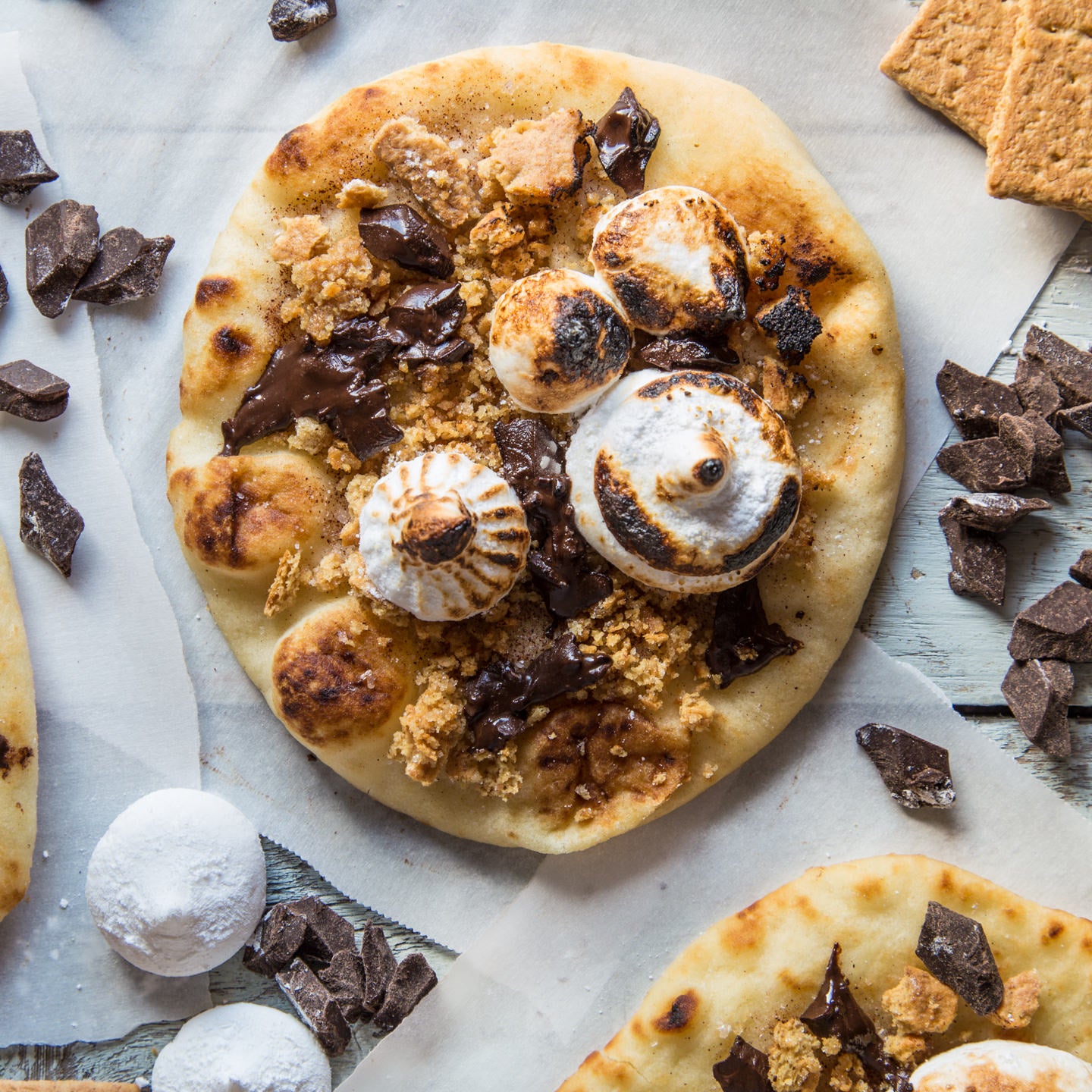 Warm Stonefire® Naan S'mores