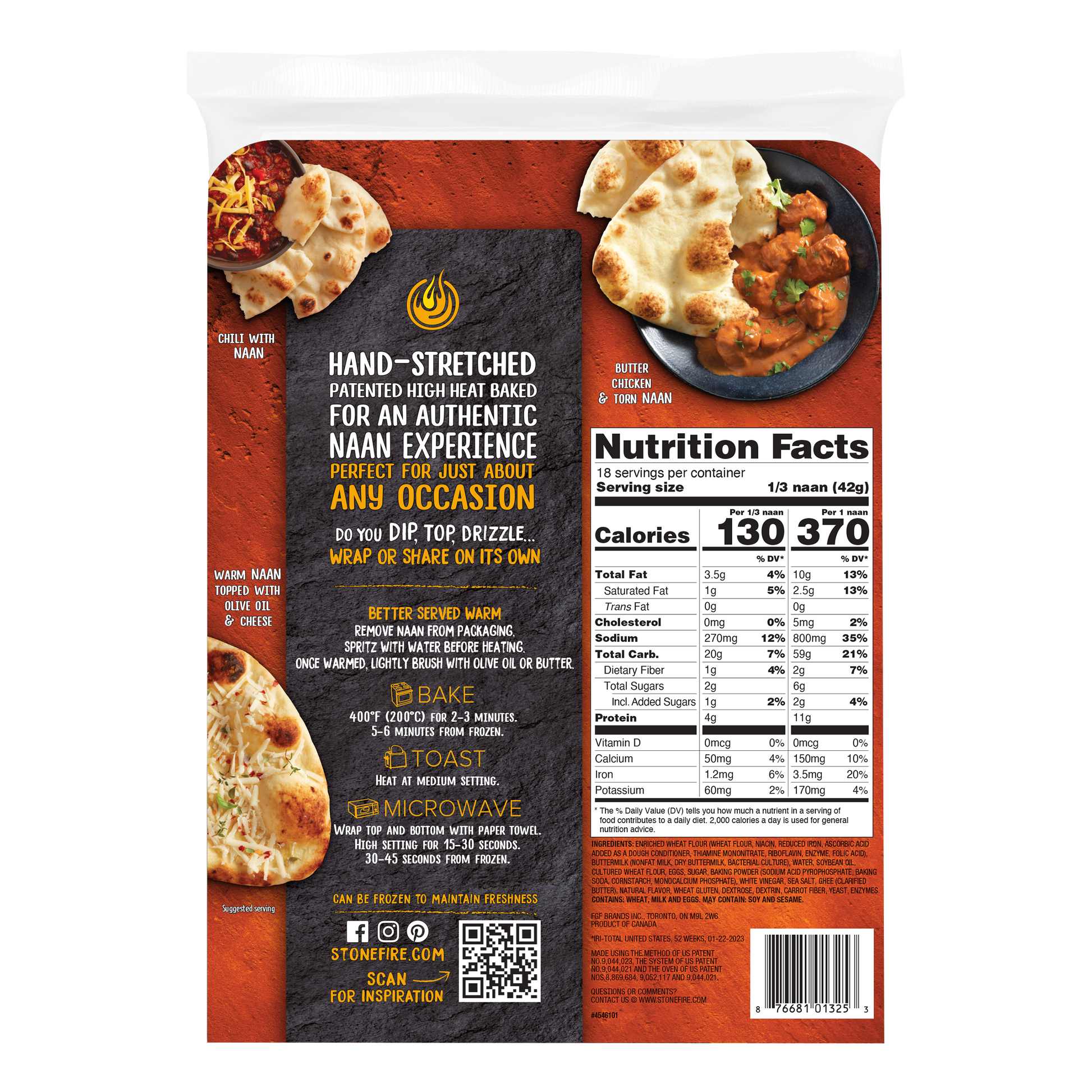 Original Naan Family Size