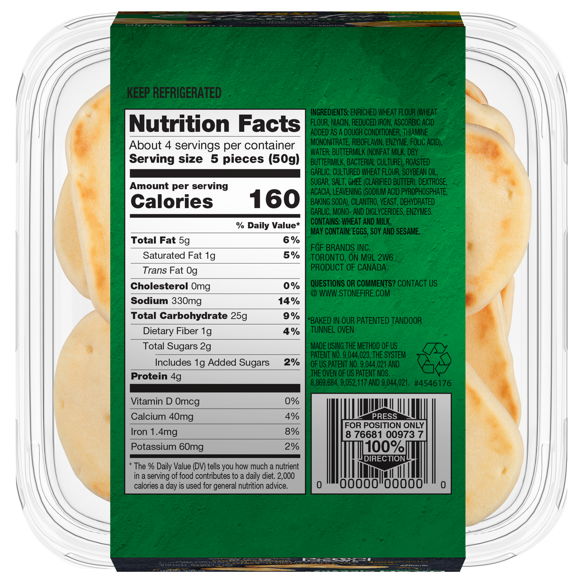 Garlic Naan Dippers®