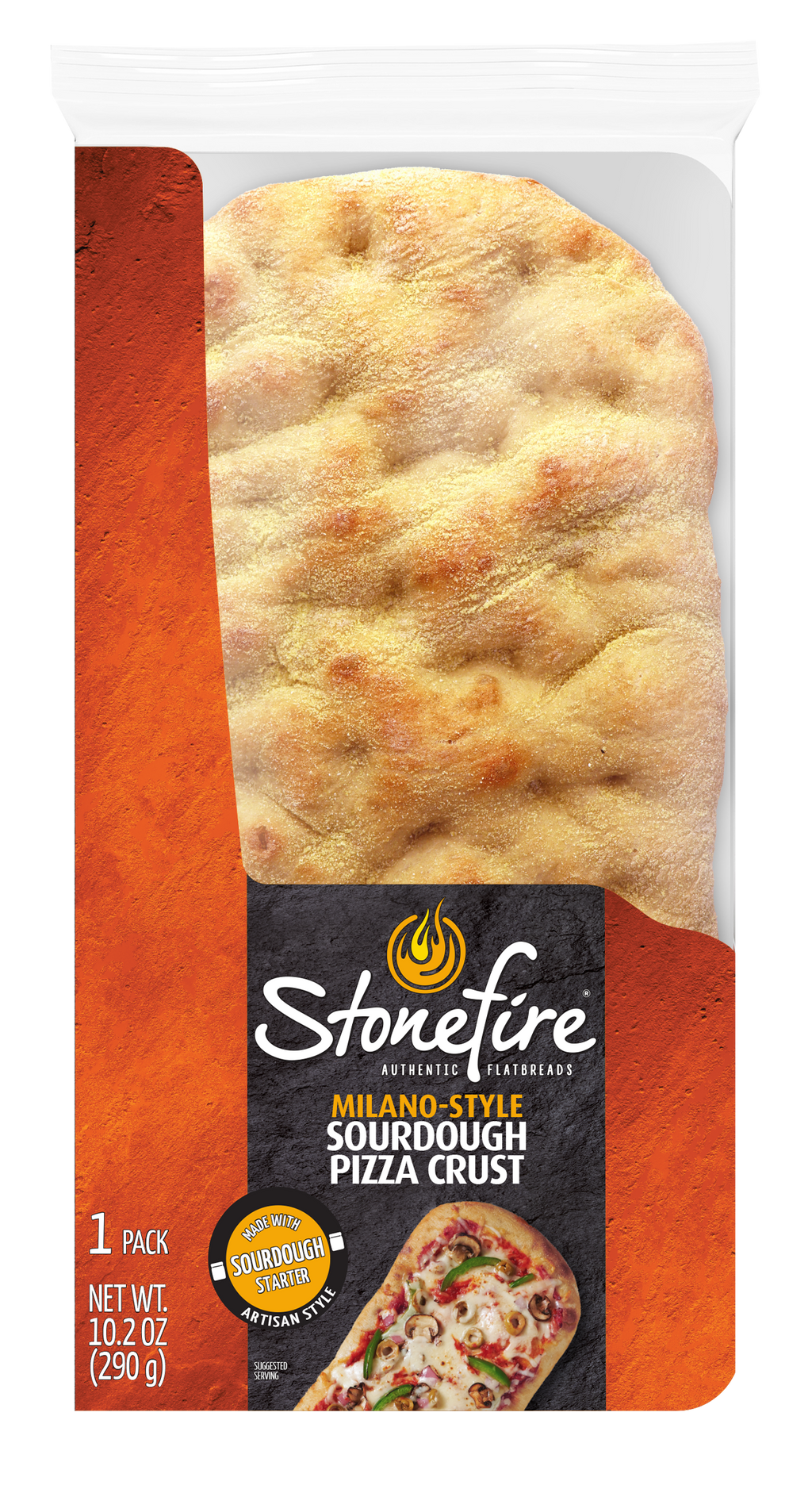 Milano-Style Sourdough Pizza Crust