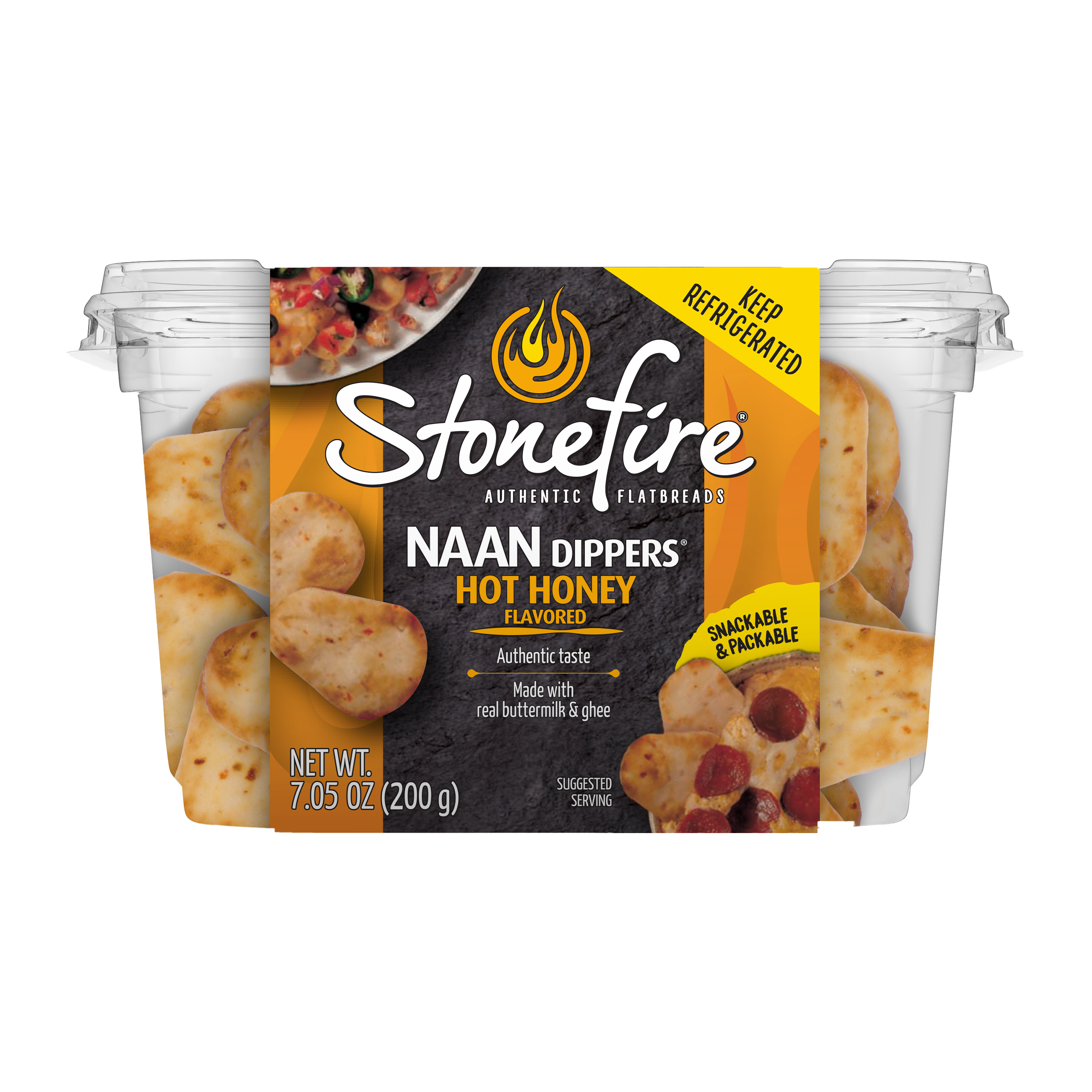 Hot Honey Flavored Naan Dippers®