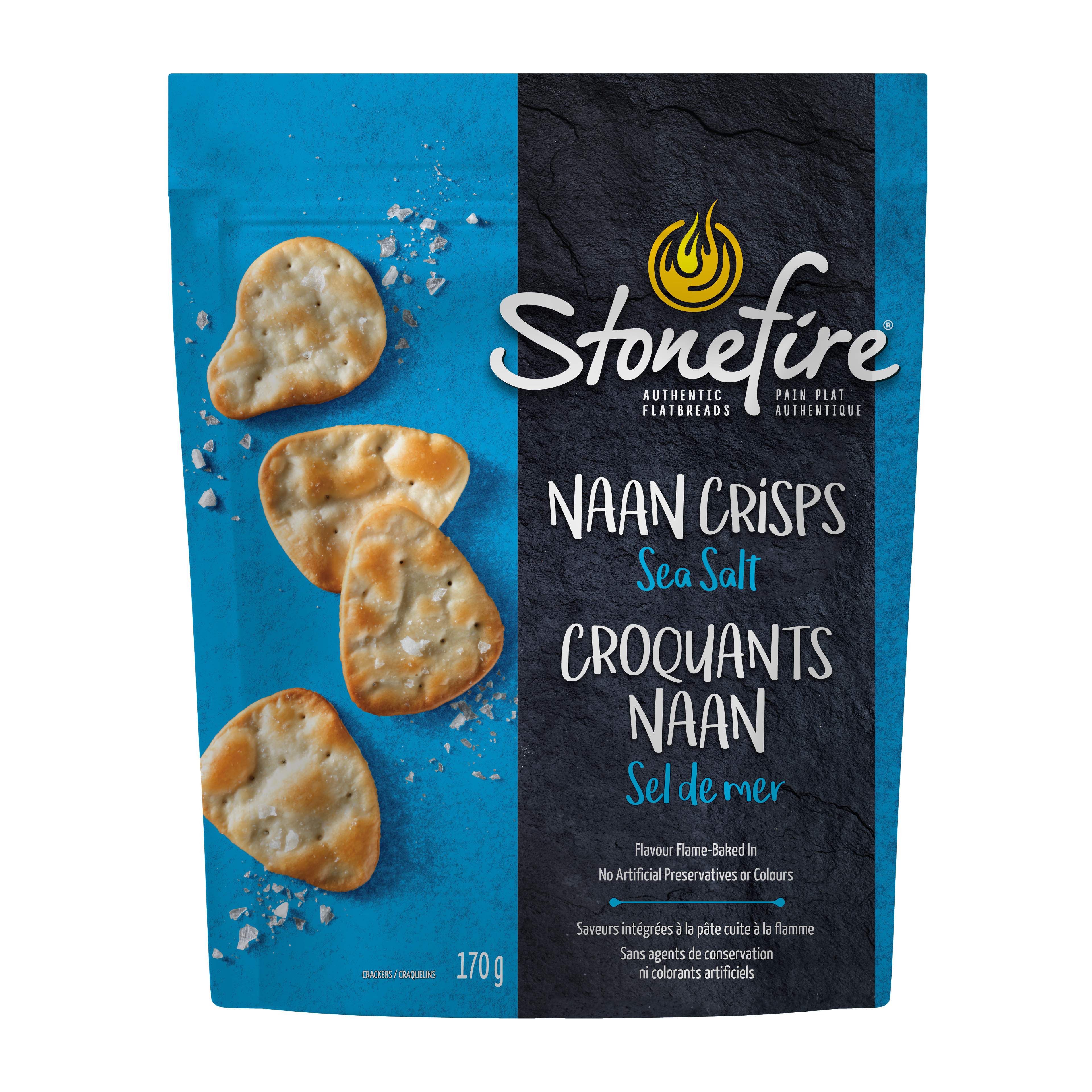 Sea Salt Naan Crisps