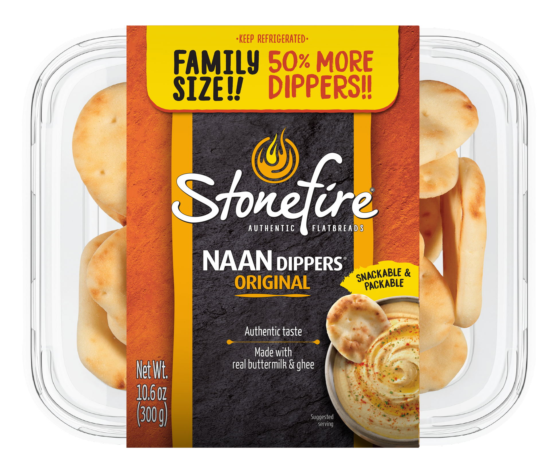 Original Naan Dippers® Family Size