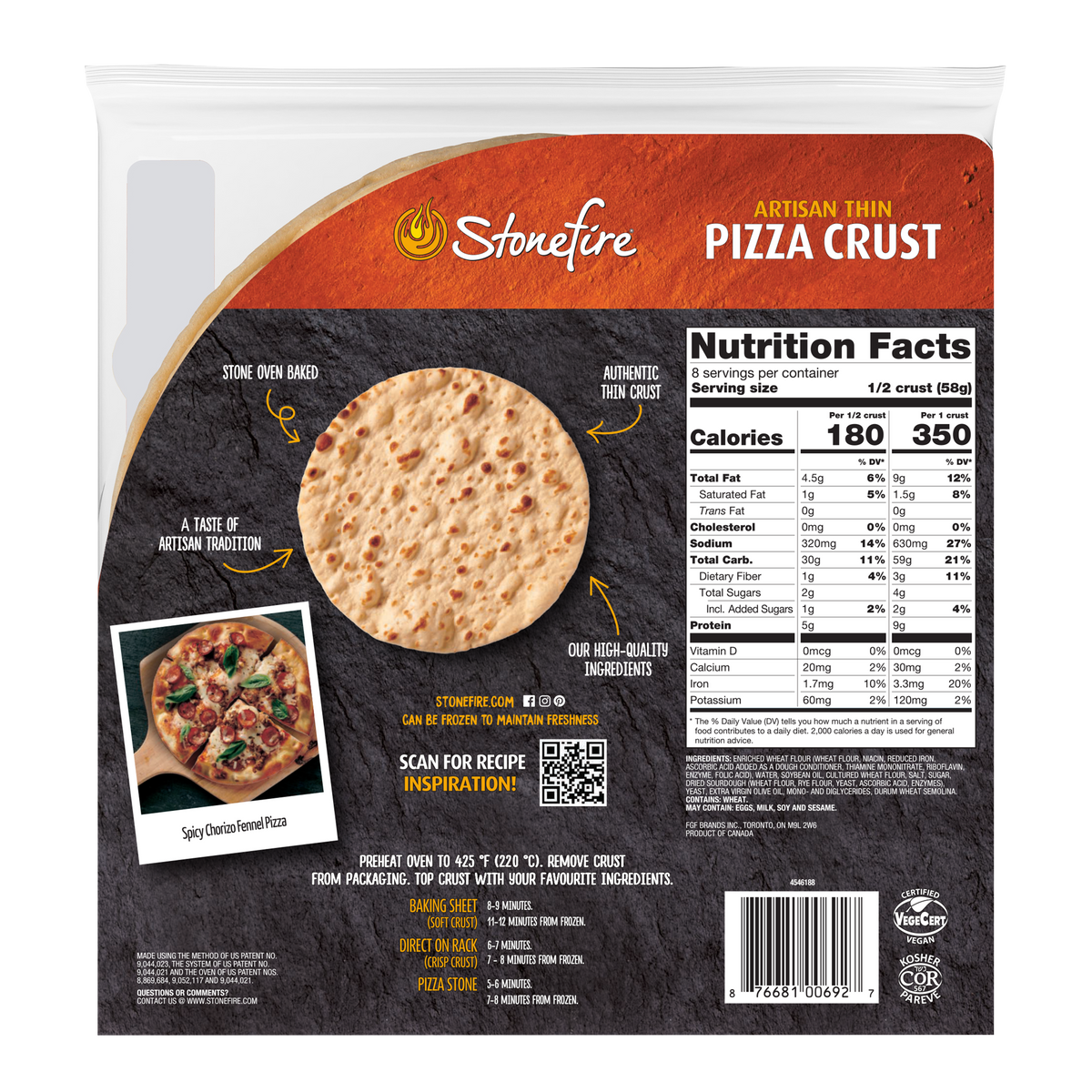 Stonefire® Pizza & Flatbreads – Stonefire Authentic Flatbreads