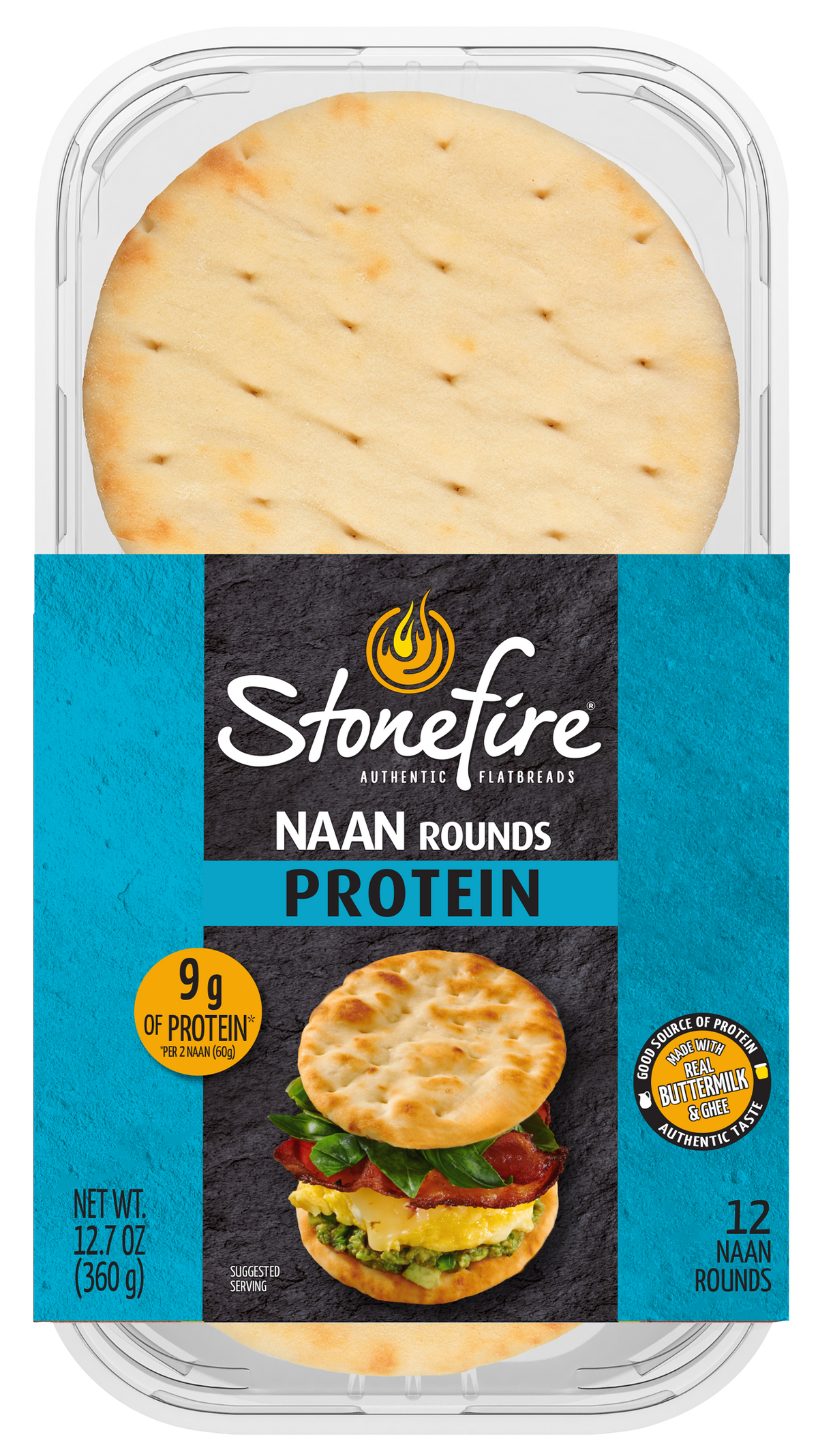 Stonefire Protein Naan Rounds & Flatbread – Stonefire®