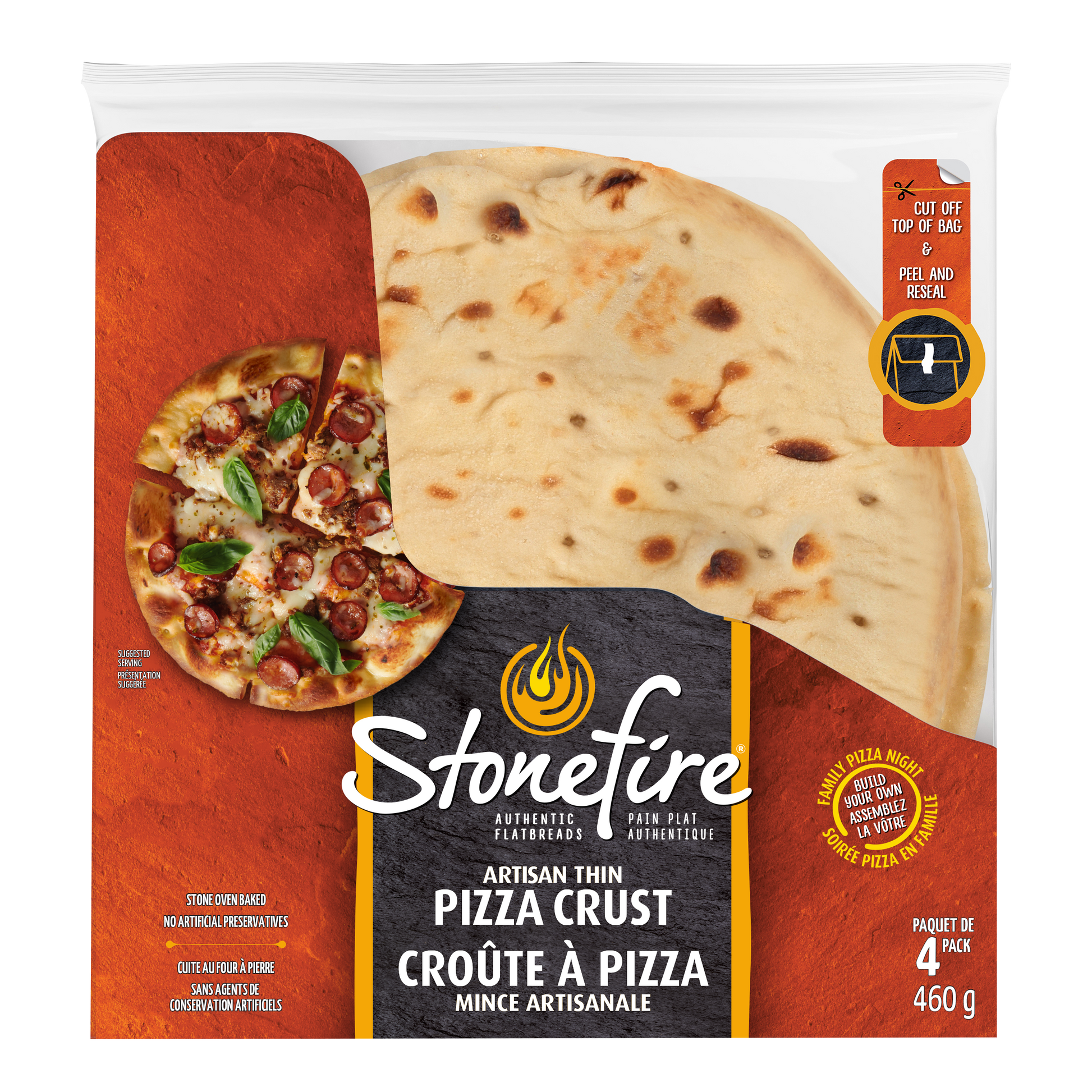 Artisan Thin Pizza Crust