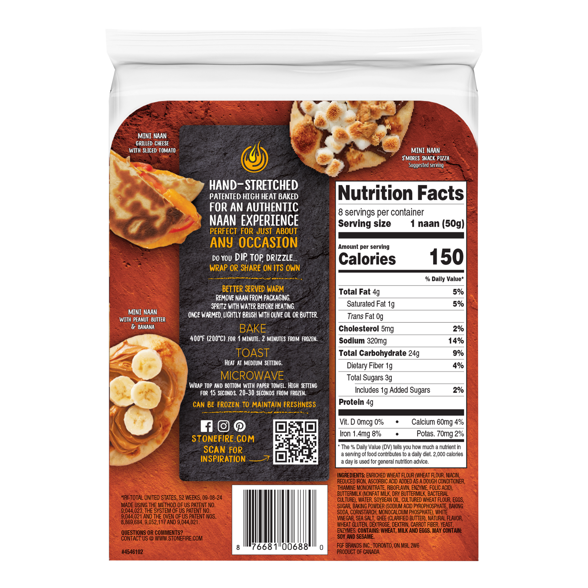 Original Mini Naan Family Size