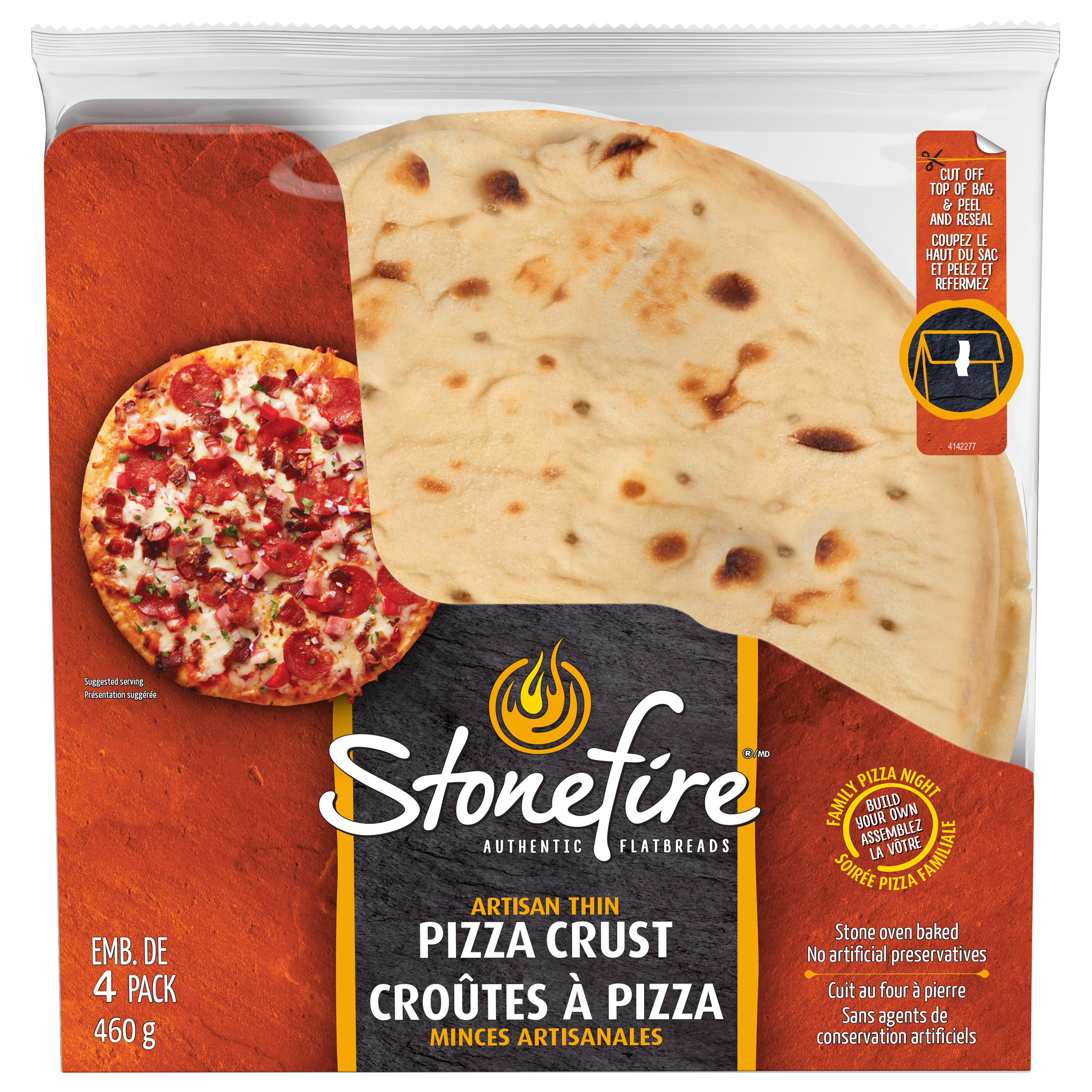 Artisan Thin Pizza Crust – Stonefire Authentic Flatbreads